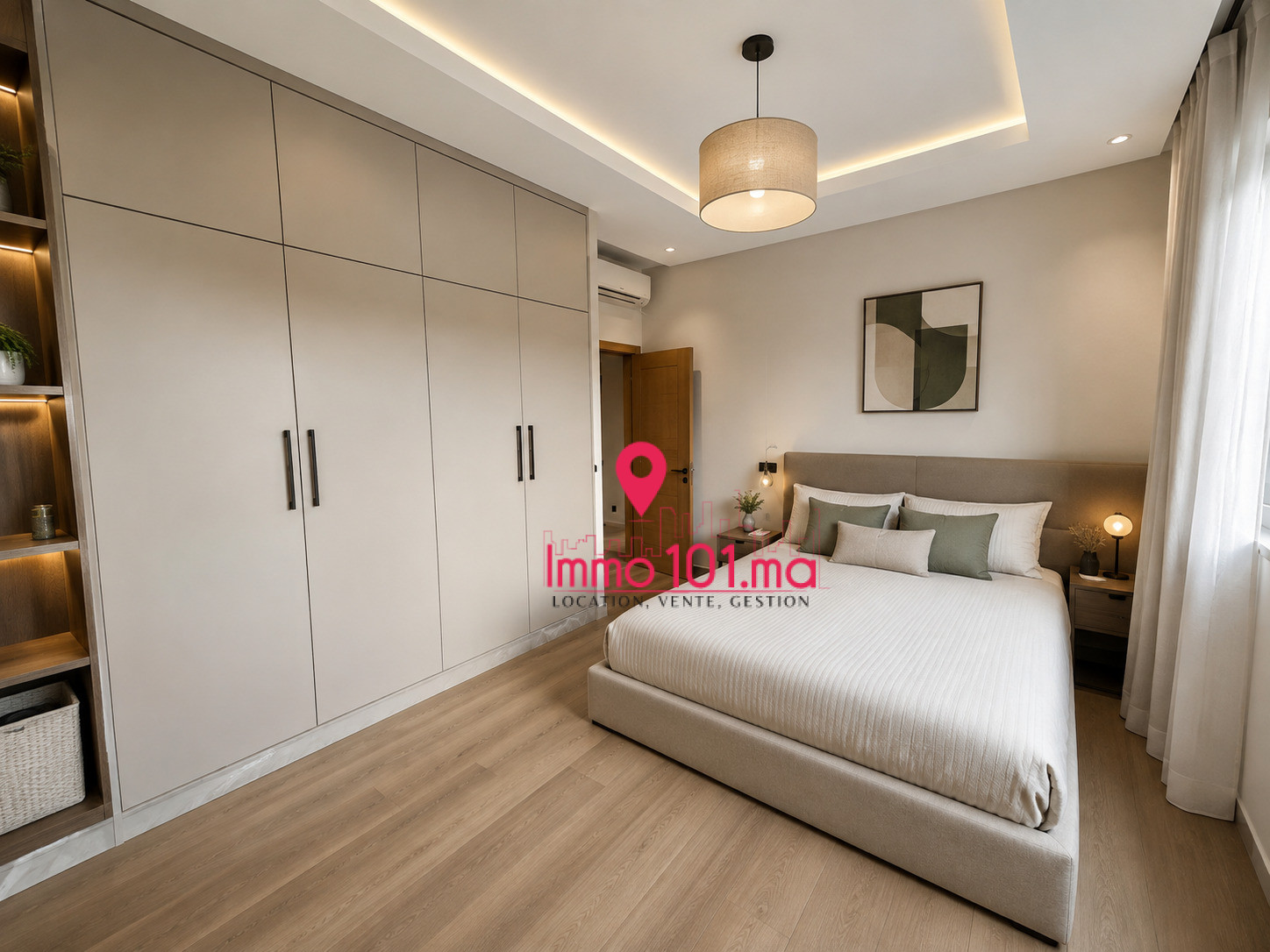 Location villa vide à Hay Riad ZLLVV2526